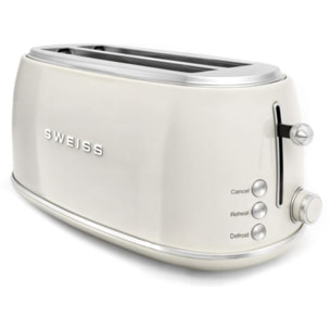 Grille-pain SWEISS baguette vintage beige GRV8