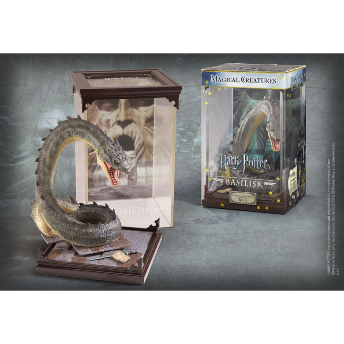 Harry Potter Creature Magiche Statua Basilisco 18 Cm Noble Collection