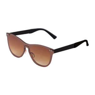 Gafas de sol OCEAN FLORENCIA - Marrón transparente exterior con marrón degradado interior con patillas en negro mate