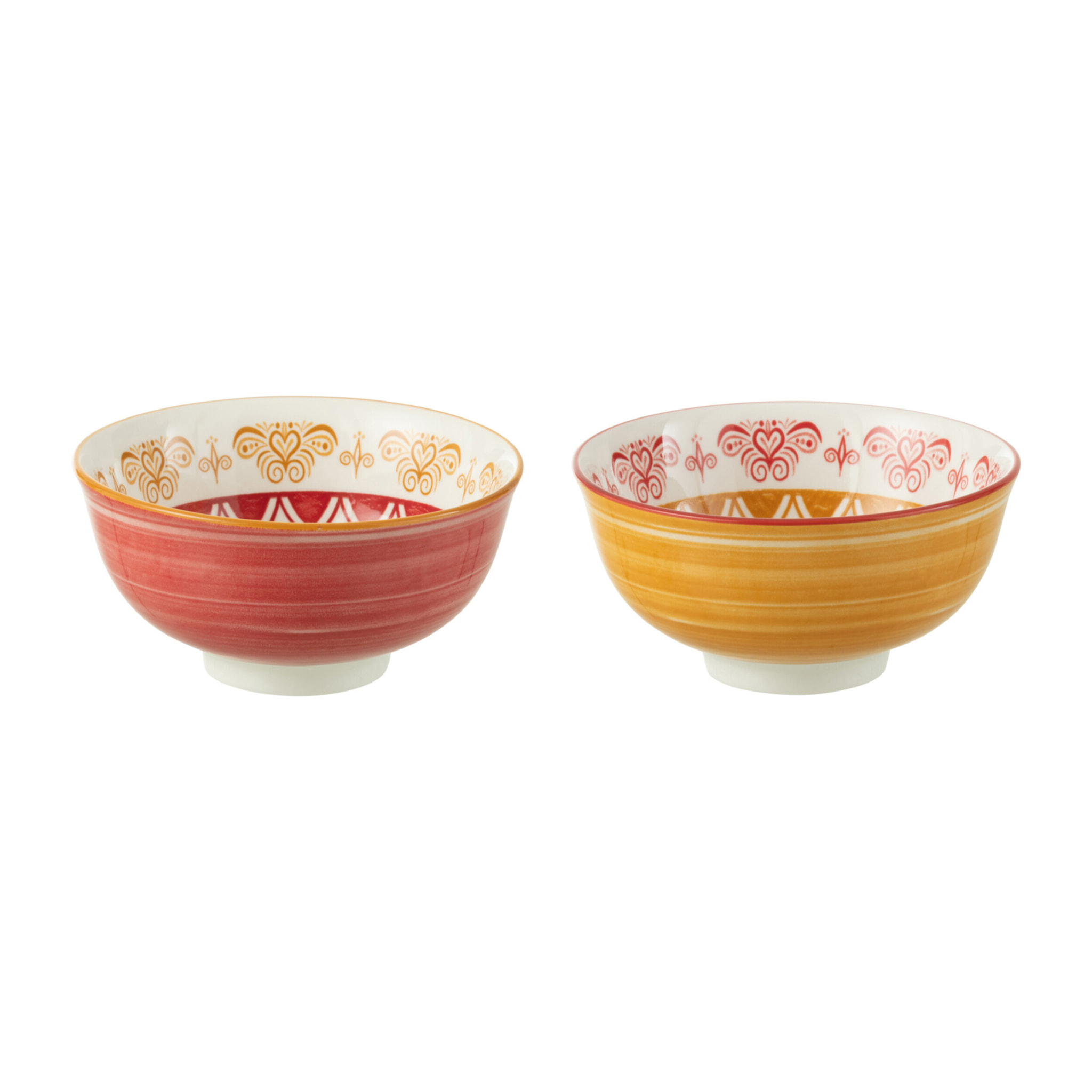 J-Line bol Jam - porcelaine - mix - small - 2 pcs