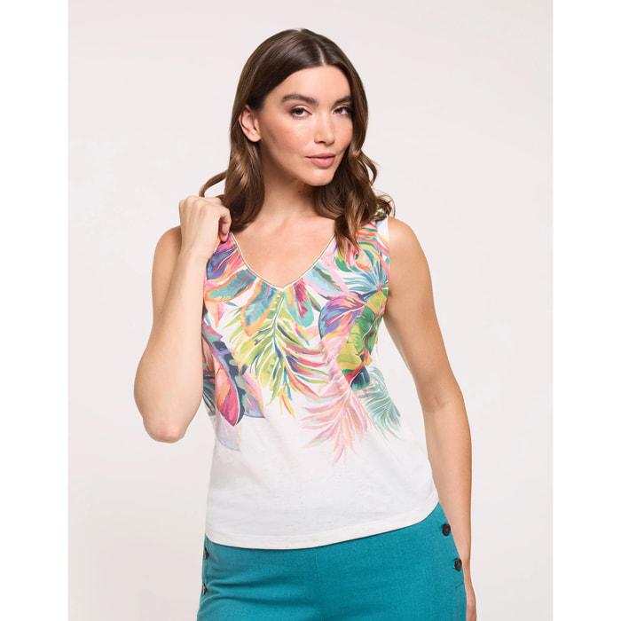 Camiseta Tirantes Blanco - Leajula