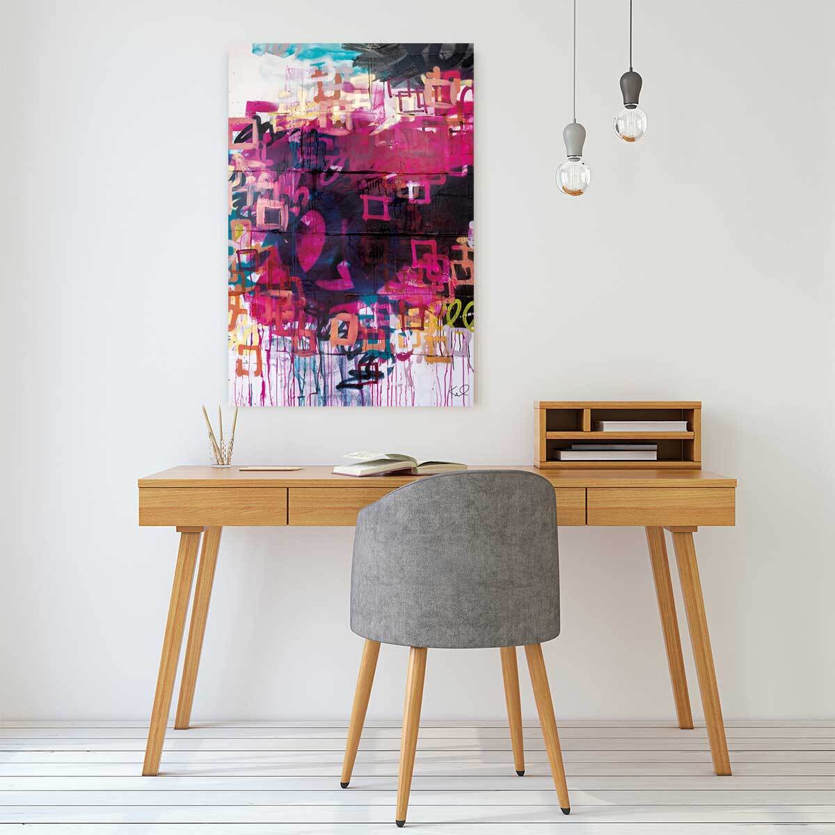 Tableau art cocher toutes les cases  Tableau plexiglas