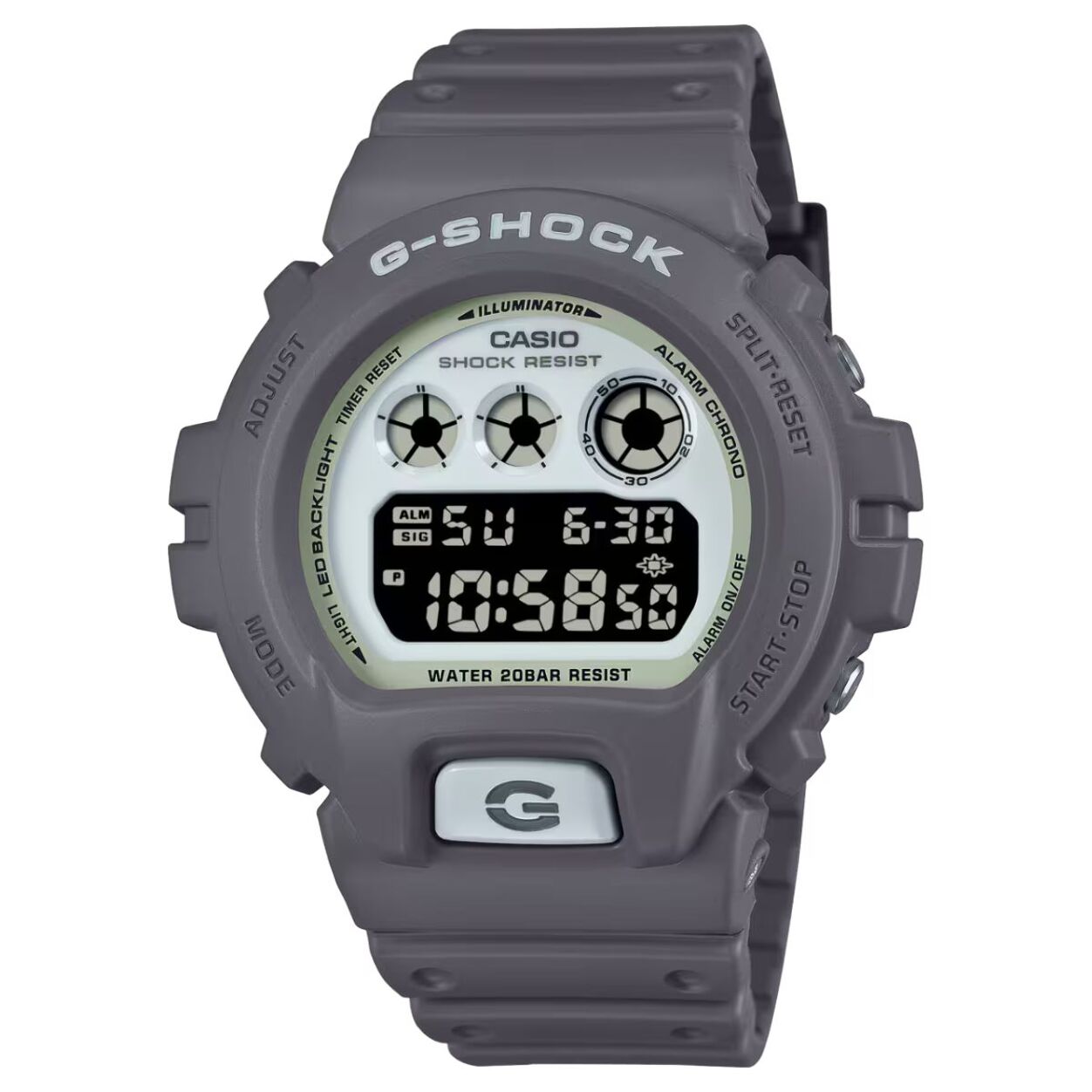 Reloj Casio DW-6900HD-8ER Hombre Digital Cuarzo con Correa de Resina