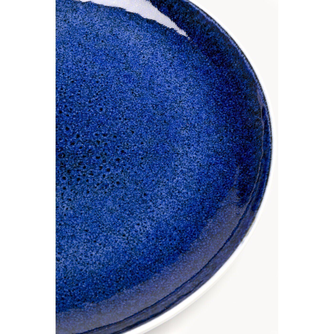 Assiettes Partito 20cm bleues set de 6 Kare Design