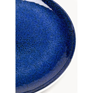 Assiettes Partito 20cm bleues set de 6 Kare Design
