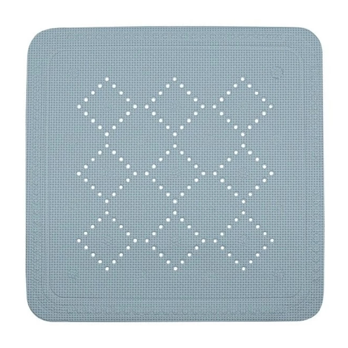 Tapis Fond de douche PVC ALASKA 55x55cm Gris Clair Spirella