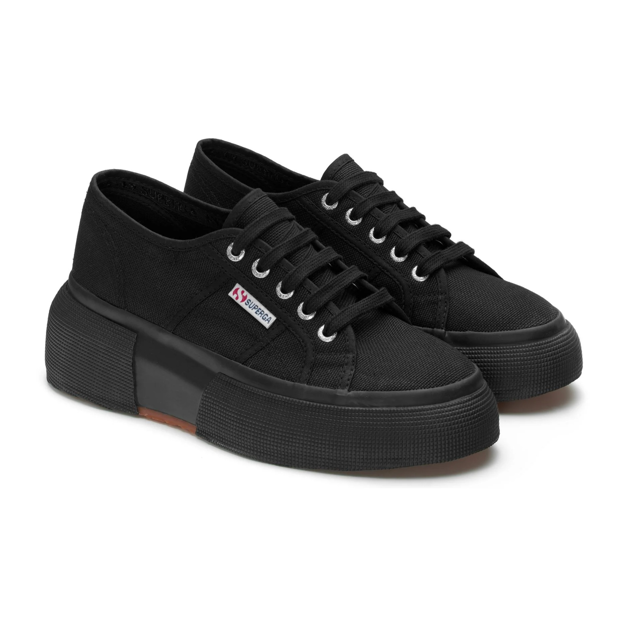 Scarpe da donna Superga Nero 2287 BUBBLE