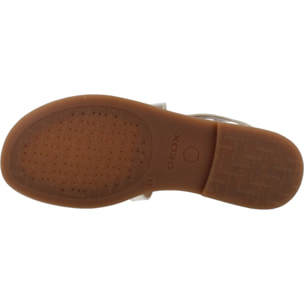 Sandalias Niña de la marca GEOX  modelo J SANDAL KARLY ORO