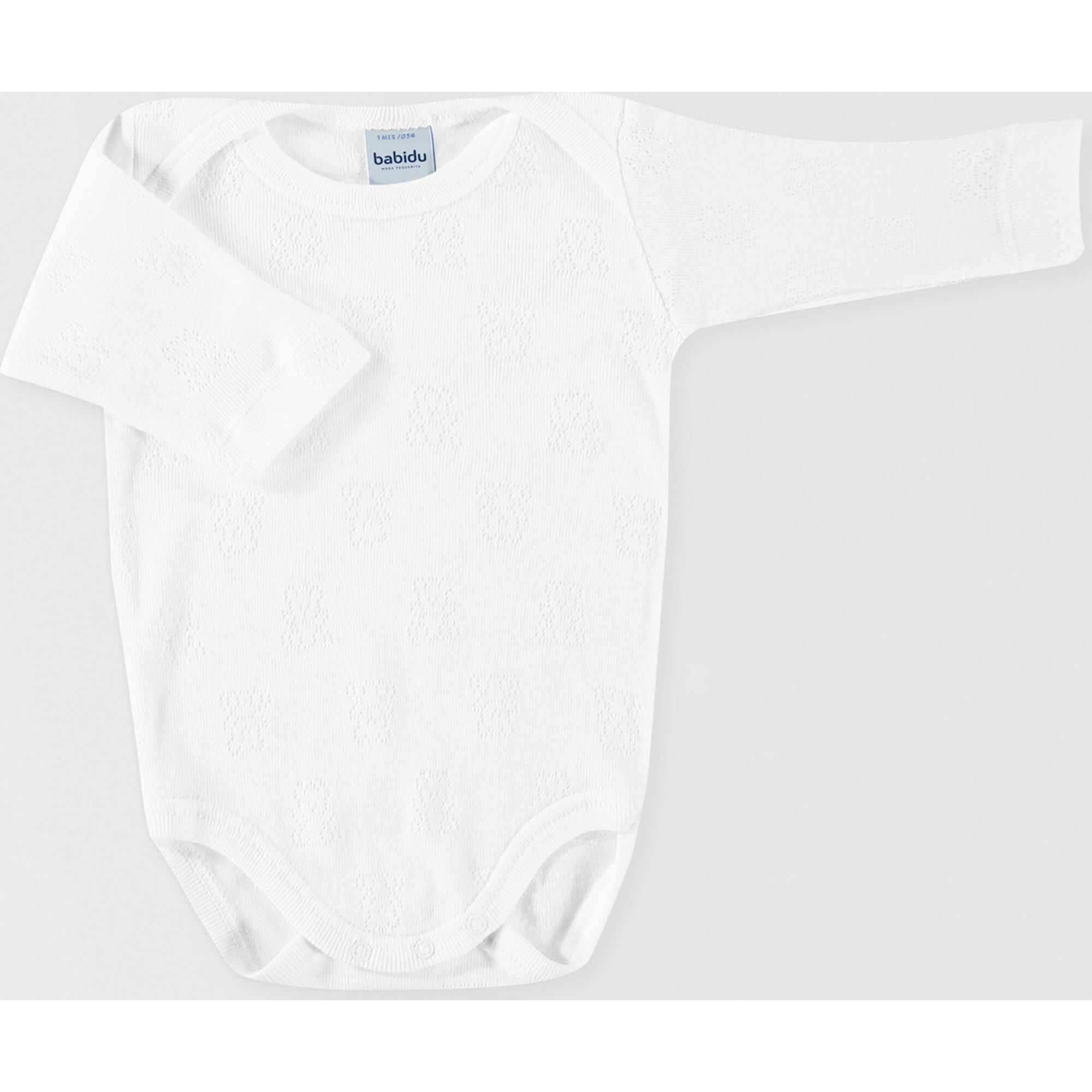 Body cruzado bebé calado ositos