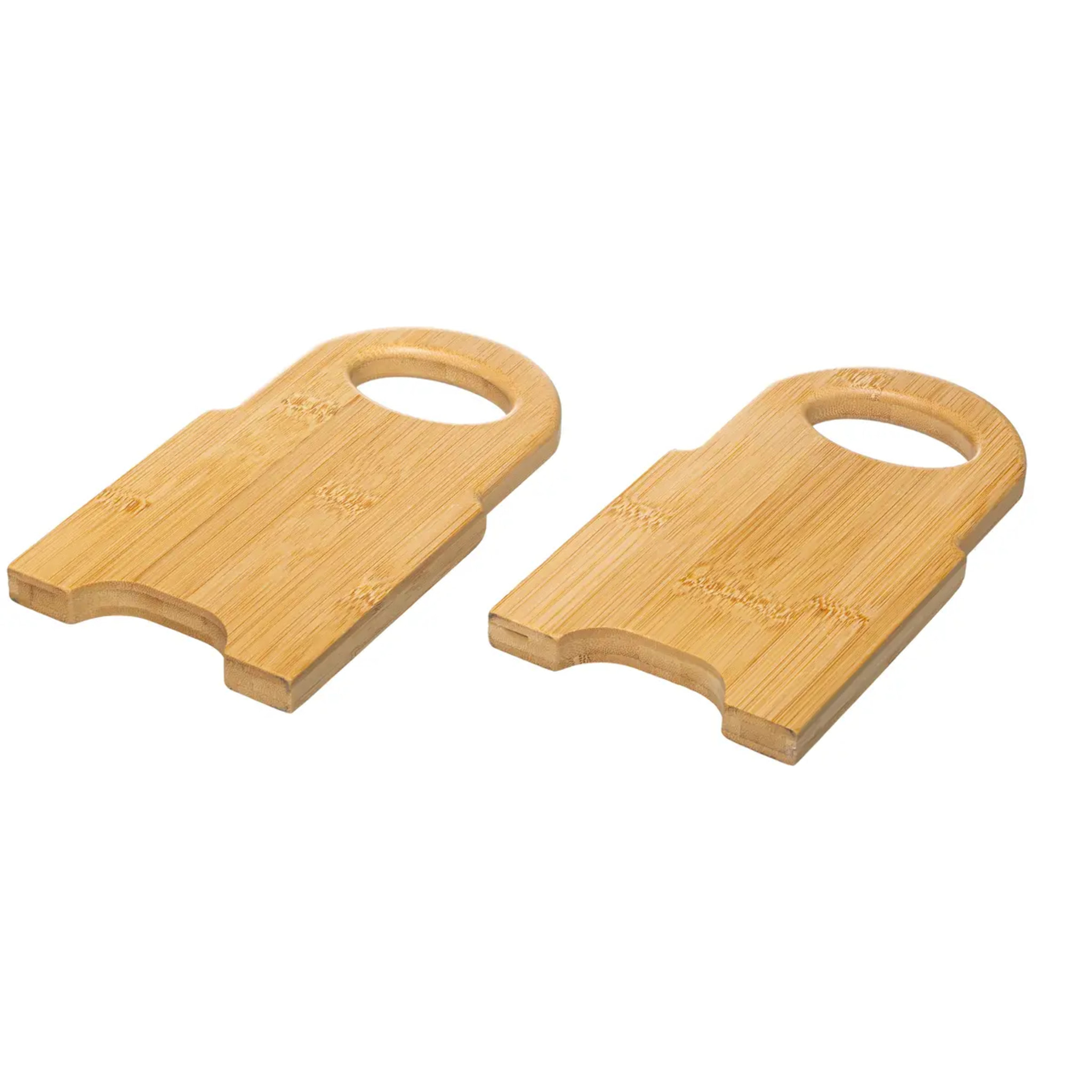 Étagère d'appoint 59x1cm sur pieds bambou