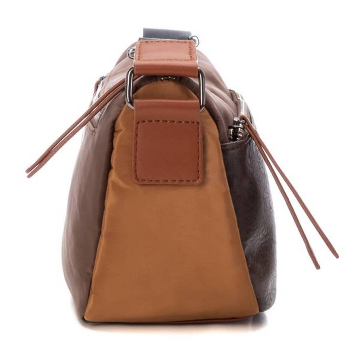 Bolso bandolera taupe