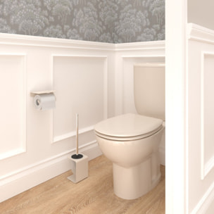 Abattant easy clip avec descente manuelle uni - Beige