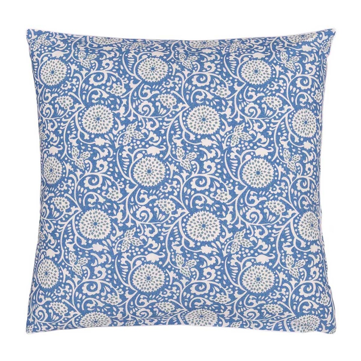 Taie d'oreiller imprimée en percale de coton, SHAQUI PORCELAIN, Bleu Porcelain
