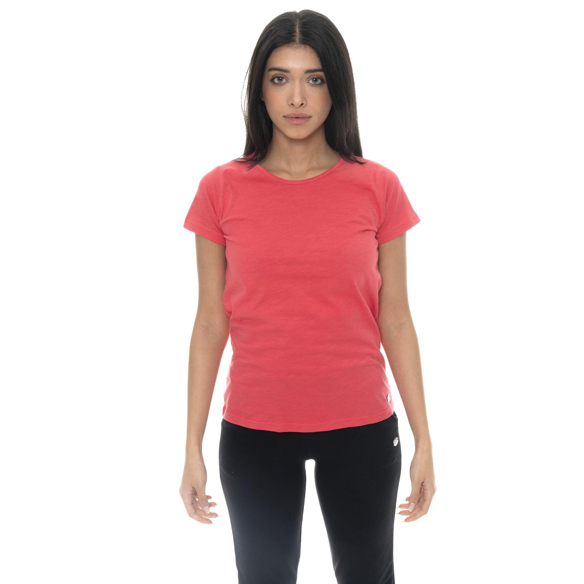 T-shirt da donna a maniche corte Leone Basic