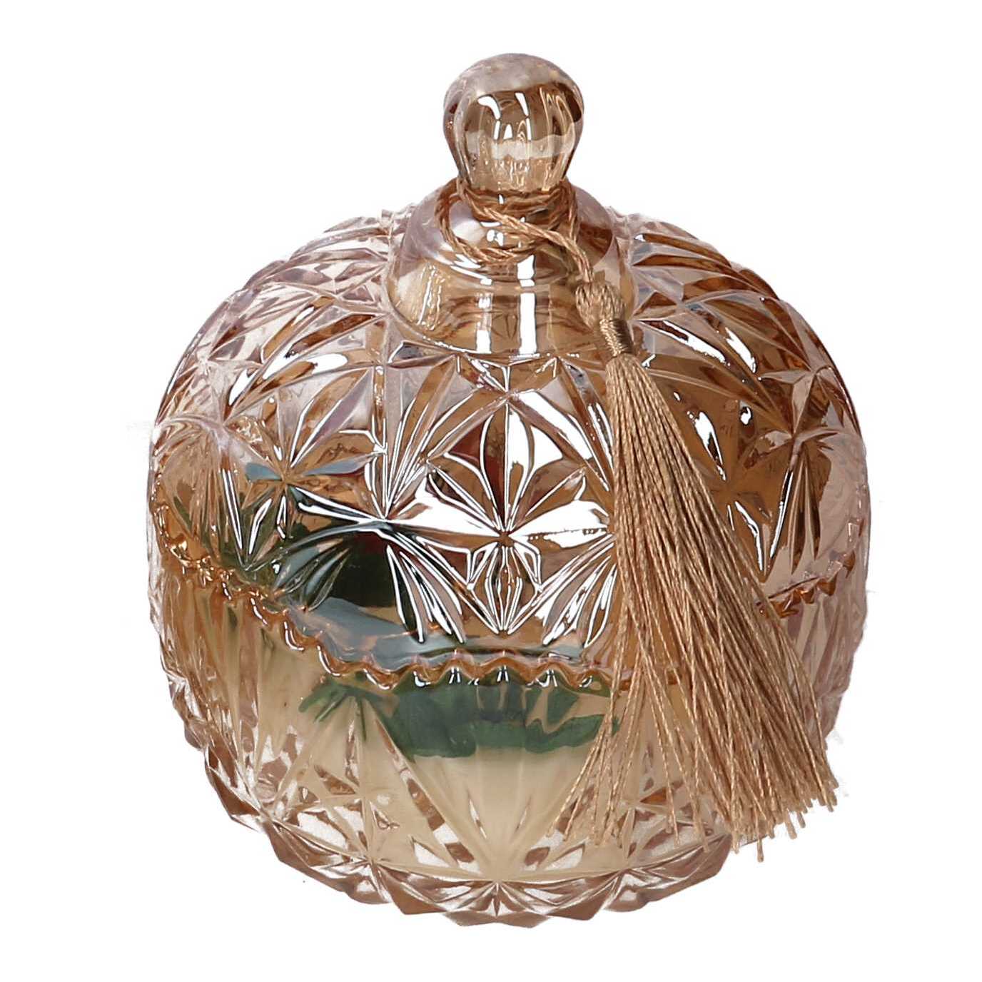 Candela profumata Risveglio di Primavera in vetro cm 24x13h8