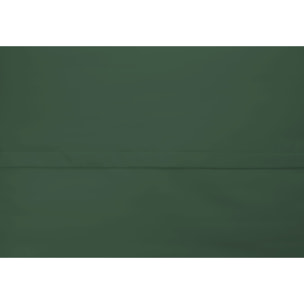 Parure Copripiumino Estate/Inverno 100% Raso Cotone Tinta Unita Verde 07 GI