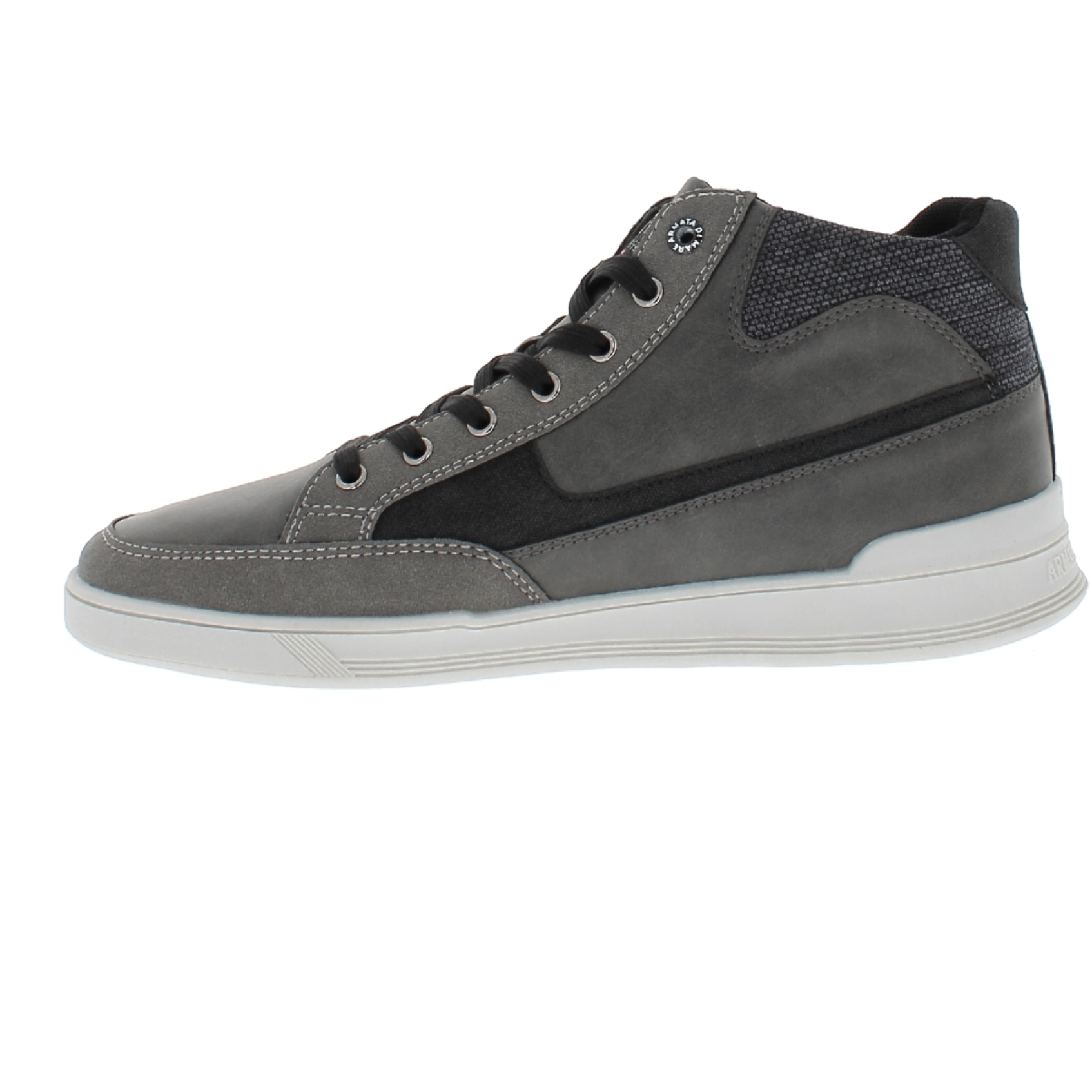 Armata di Mare Scarpe Uomo Sneakers Casual Stringate Alte con Soletta Rimovibile in Memory Foam AMU W24D645 Grey