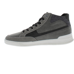 Armata di Mare Scarpe Uomo Sneakers Casual Stringate Alte con Soletta Rimovibile in Memory Foam AMU W24D645 Grey