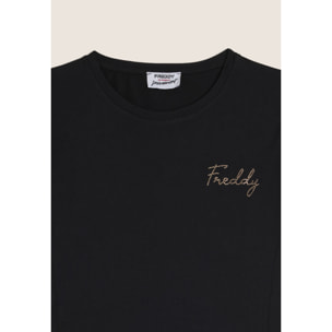 Abito con Ricamo Sangallo sulle Maniche