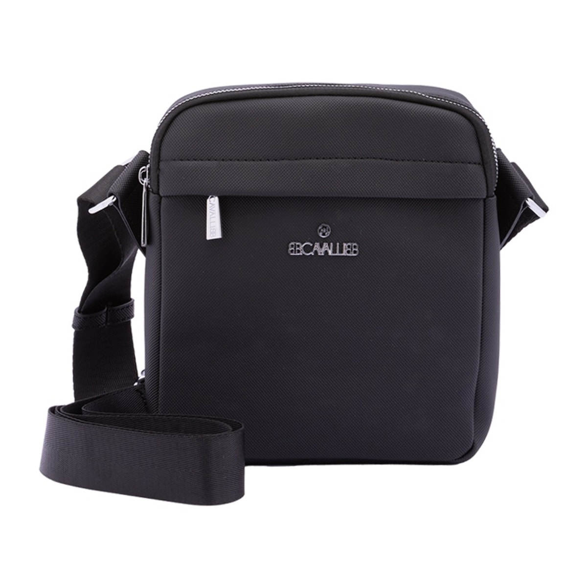 Borsa a tracolla da uomo - Modello False - 100% poliestere - 19.0 x 21.0 x 6.0 cm