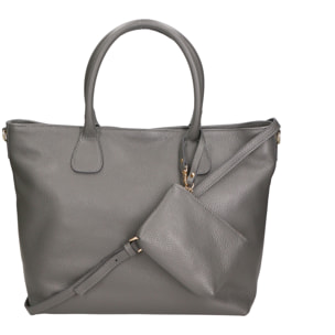 Borsa a mano da donna - Modello Sylvie - 100% pelle - 34.0 x 30.0 x 9.0 cm