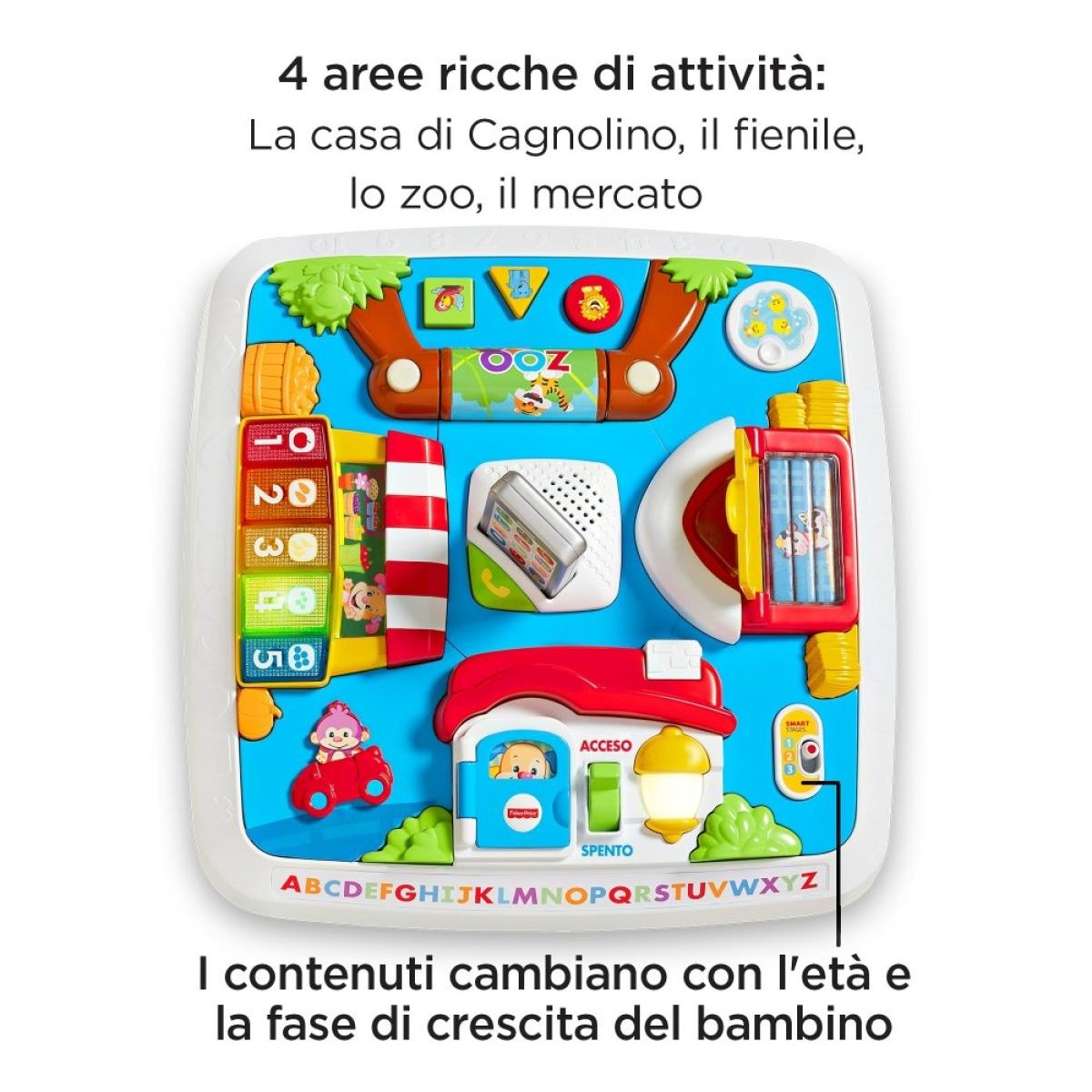 Fisher-Price Tavolino Attività Della Città unisex Fisher-Price Multicolor