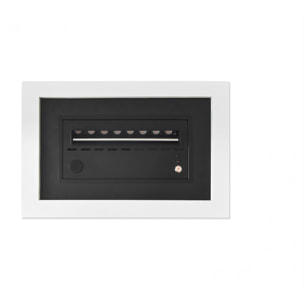 Cheminée de table décorative avec flamme simulée