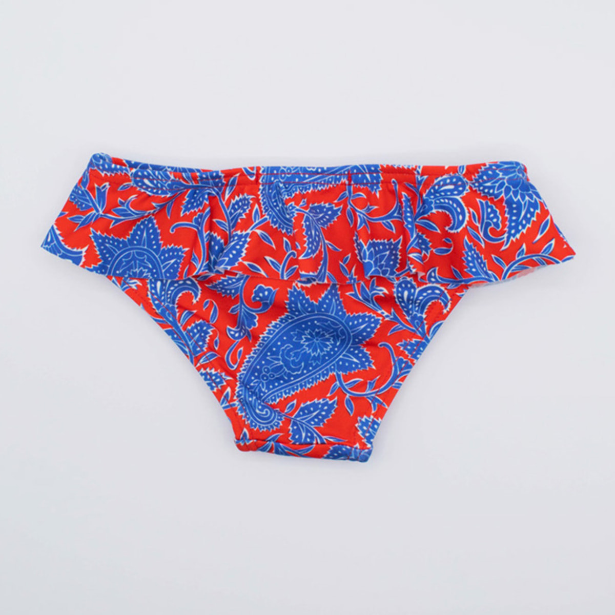 CULETÍN ELASTANO PAISLEY ROJO Y AZUL