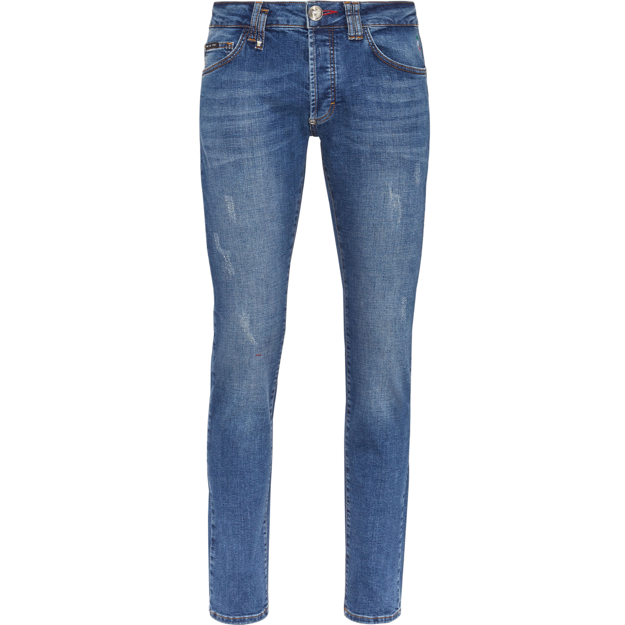 PHILIPP PLEIN Vaqueros de corte recto