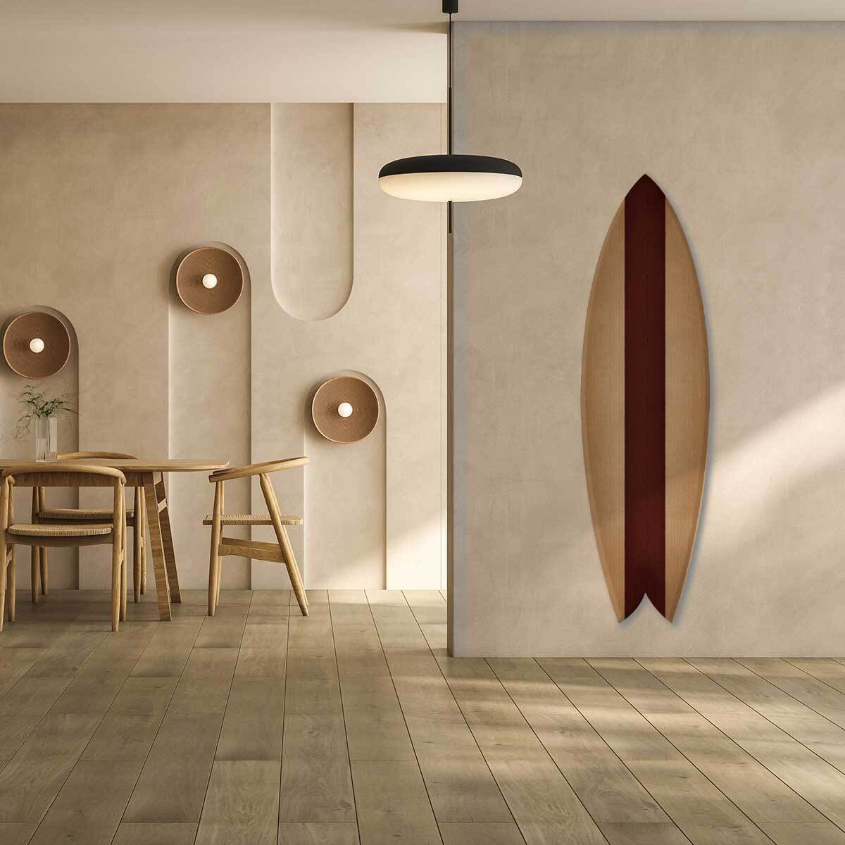Planche de surf decorative surf Lodge Tableau alu Dibond