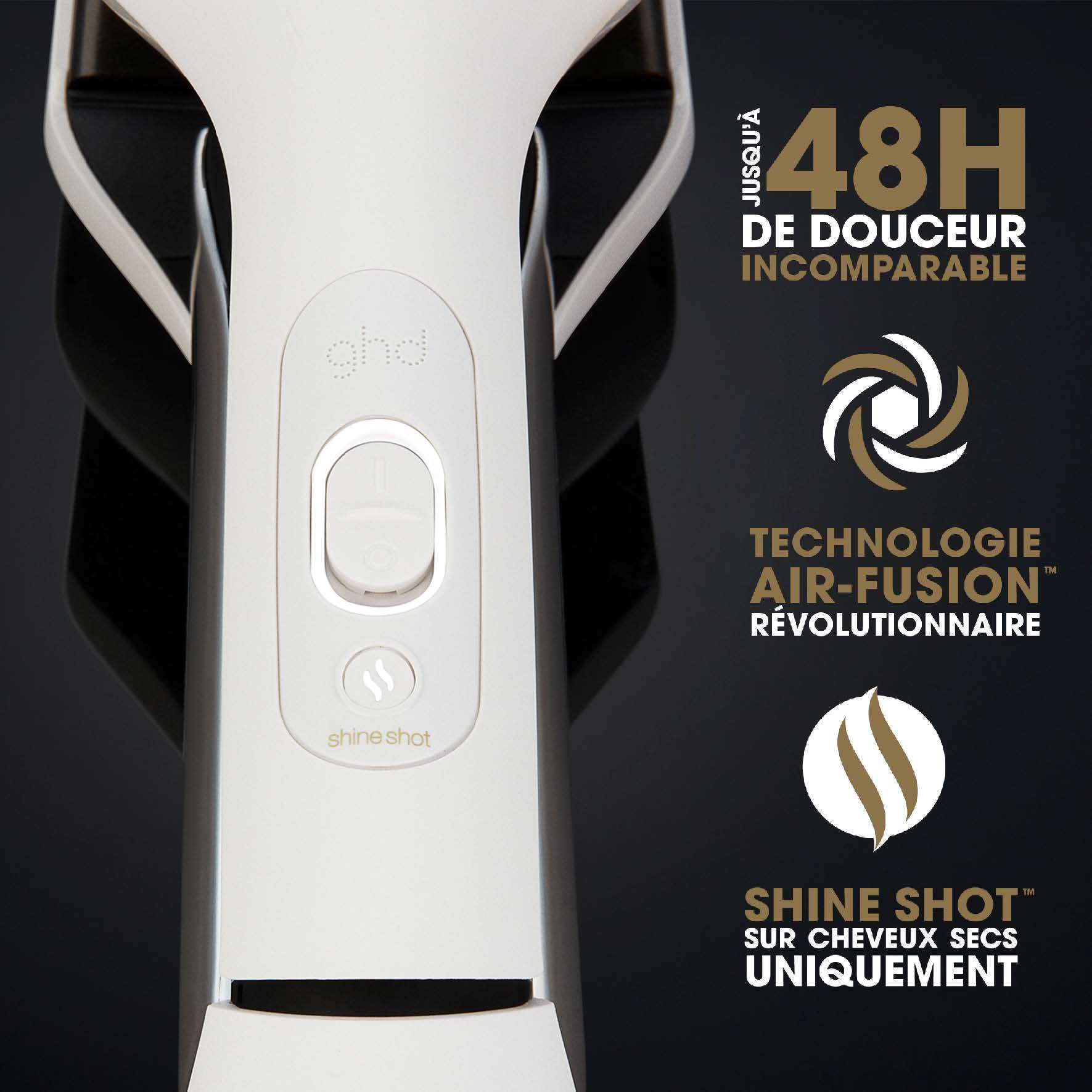 Lisseur séchant 2-en-1 ghd duet style blanc