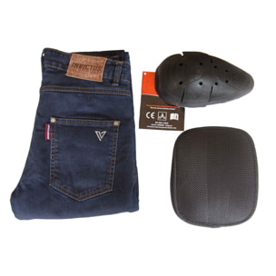 PANTALON VAQUERO MOTO WAYNE AZUL INVICTUS