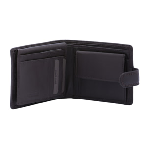 Portafoglio  da uomo In Vera pelle Made in Italy 12,5x9,5x3 cm