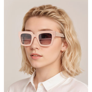 Gafas de sol OCEAN NEW ERA 12 - montura beige / lentes marrones degradadas