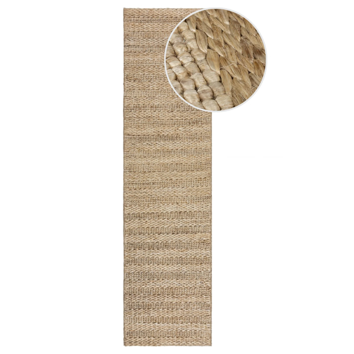 Tapis de couloir en jute DREW BRAID