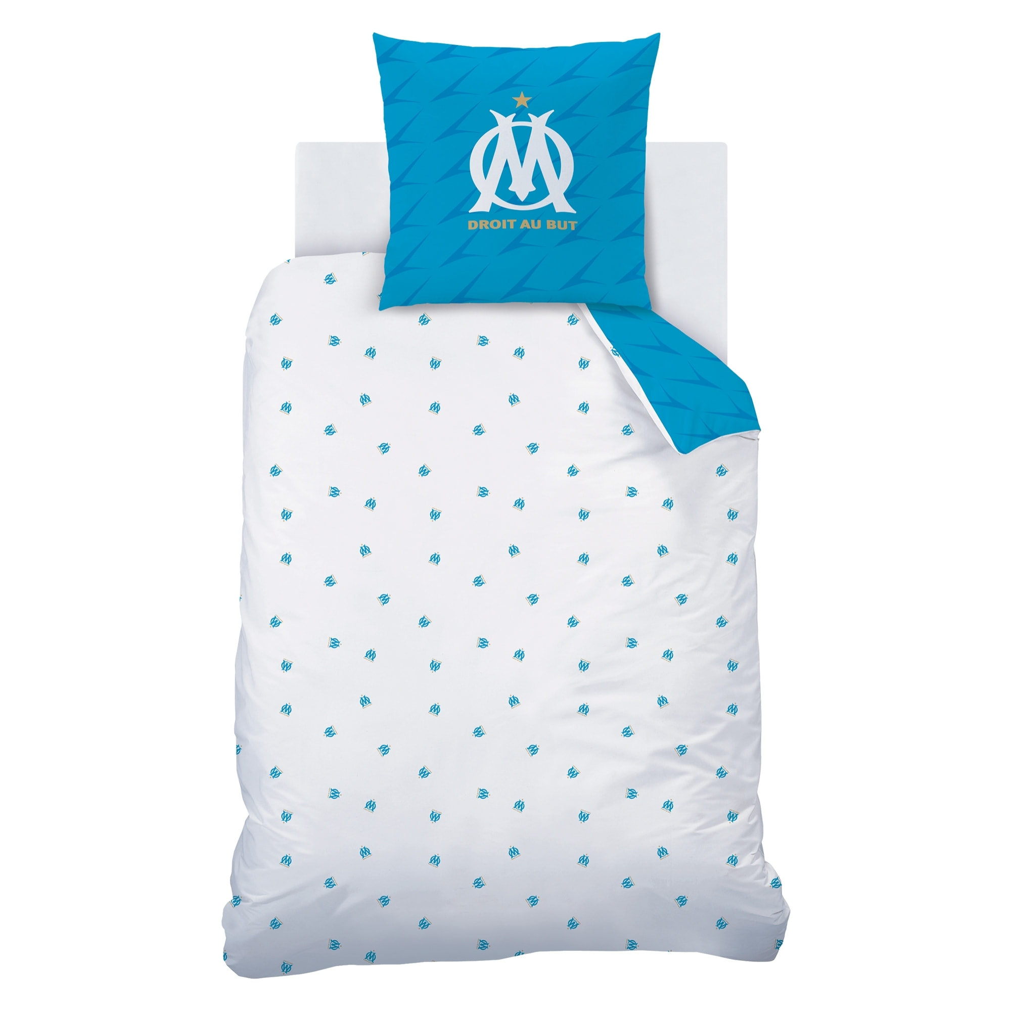 Parure de lit imprimée 100% coton, OM VOILURE