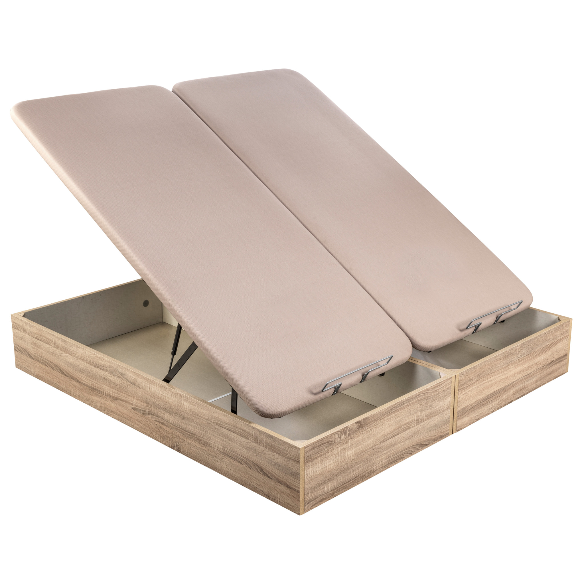 Canapé Abatible 32CM | ENVÍO, MONTAJE Y RECOGIDA ANTIGUO INCLUIDO | Madera | Color Natural | Gran capacidad | ROYAL SLEEP