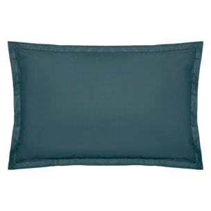 Taie d'oreiller "Carina" coton 50x70cm bleu orage