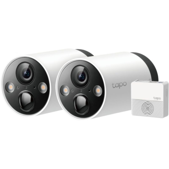 Caméra de surveillance TP-LINK Wifi Tapo C420 2cams.+hub