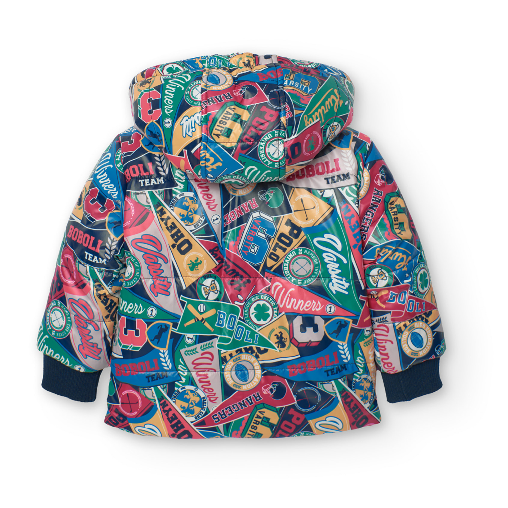 Parka reversible de bebé niño