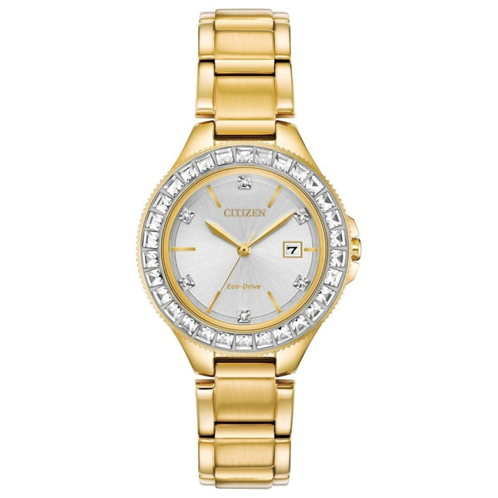 Reloj Citizen FE1192-58A Mujer Analogico Solar con Correa de Acero inoxidable