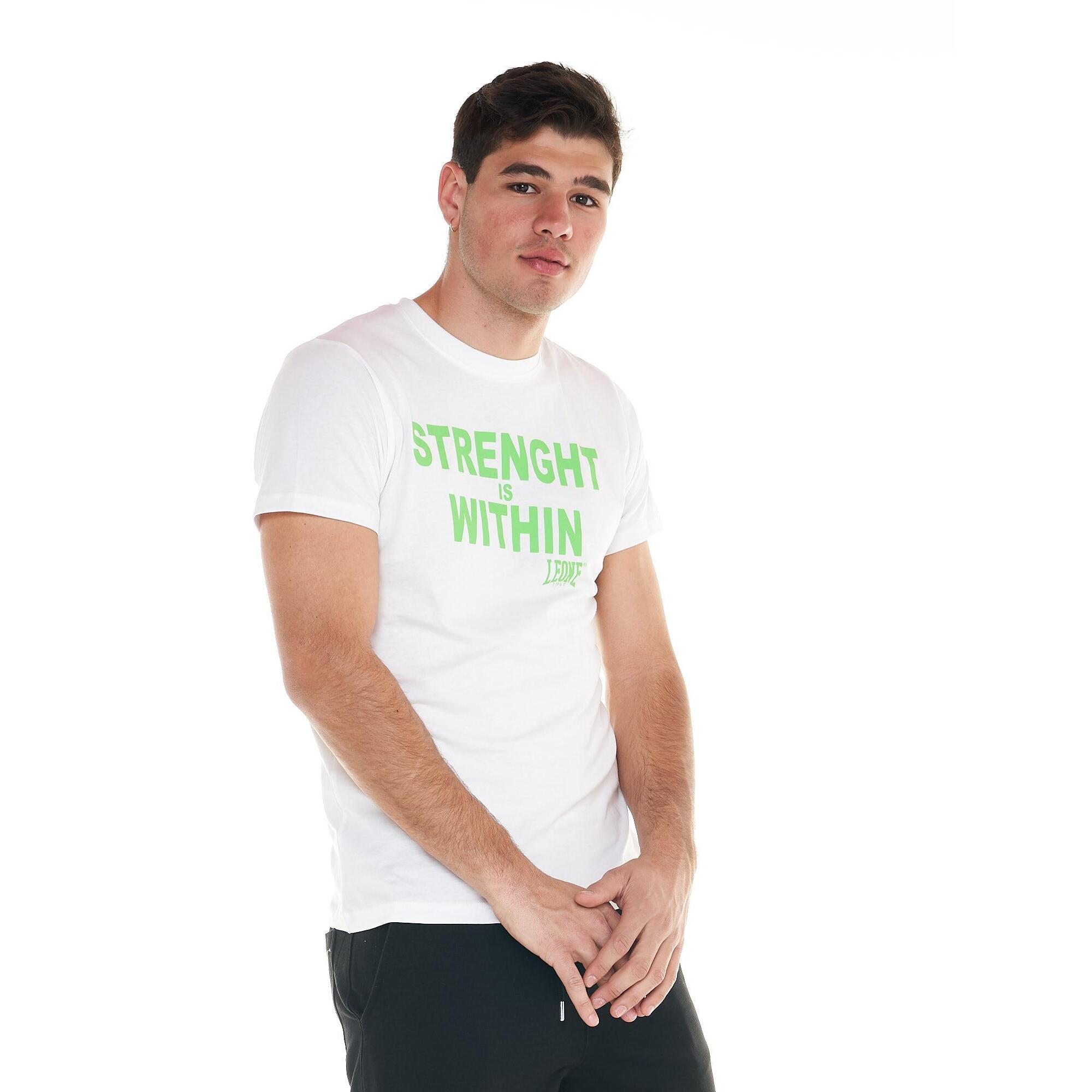 La fuerza está dentro de la camiseta deportiva Fuo para hombre