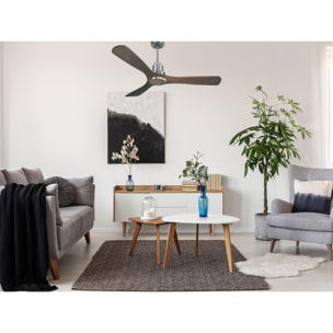 Ventilador de techo Modo Invierno/Verano Termostato Wifi Motor DC Techos Inclinados Mando a Distancia Hypersilence Memoria Vendible Shopify (AUTOMATICO) MoyoD132C0464496 PURLINE