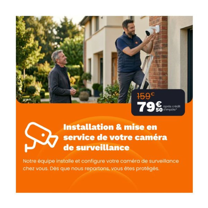 Caméra de surveillance EZVIZ EB8 2K 4G