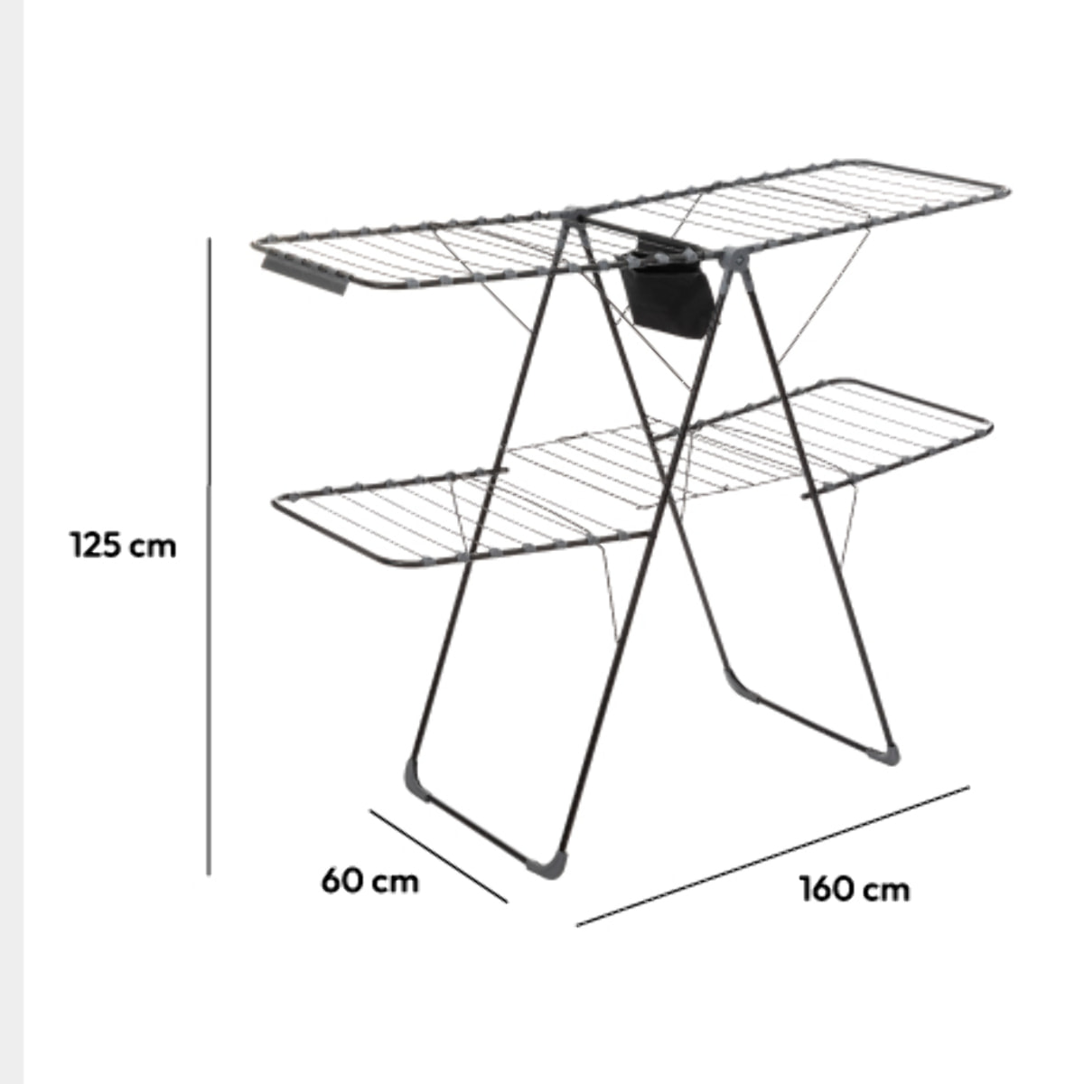 Étendoir à linge pliant pont 31m Mojave
