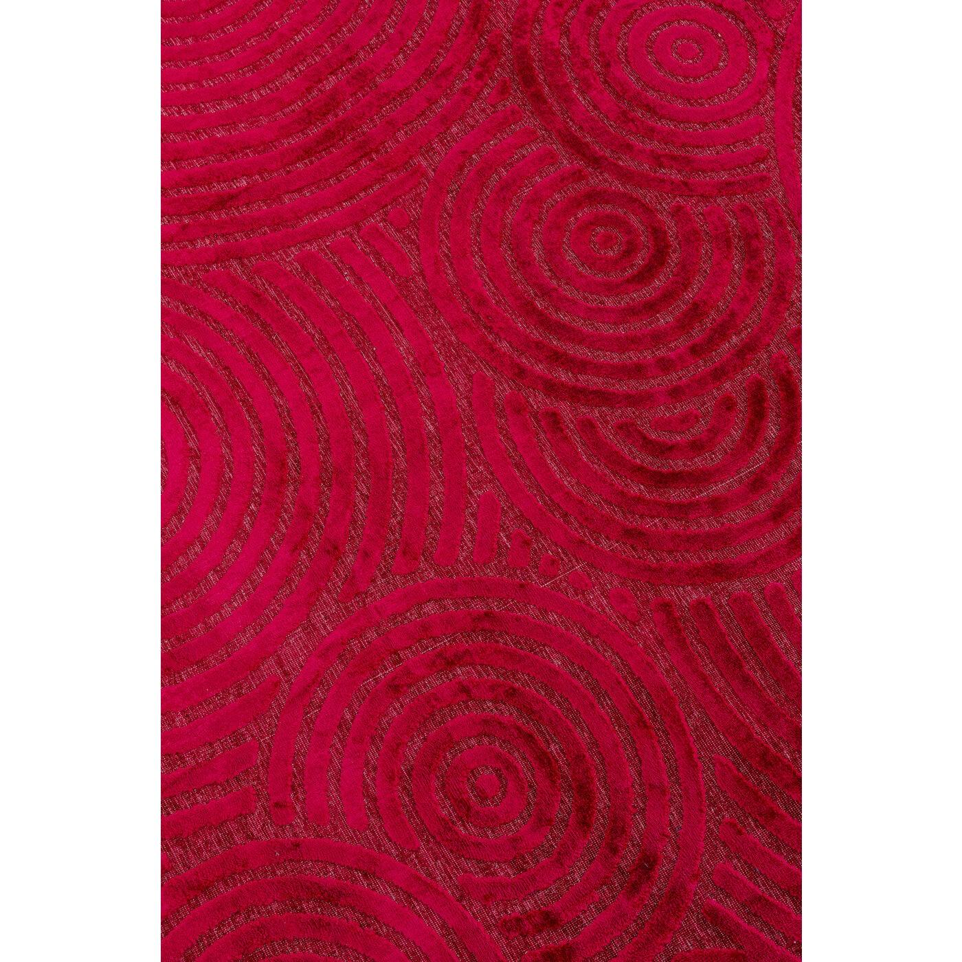 Tapis Tondo fuchsia 240x170cm Kare Design