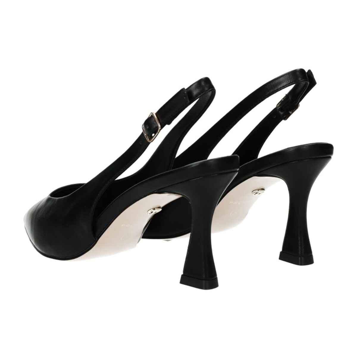 Décolleté sling back Donna Tata Italia Nero