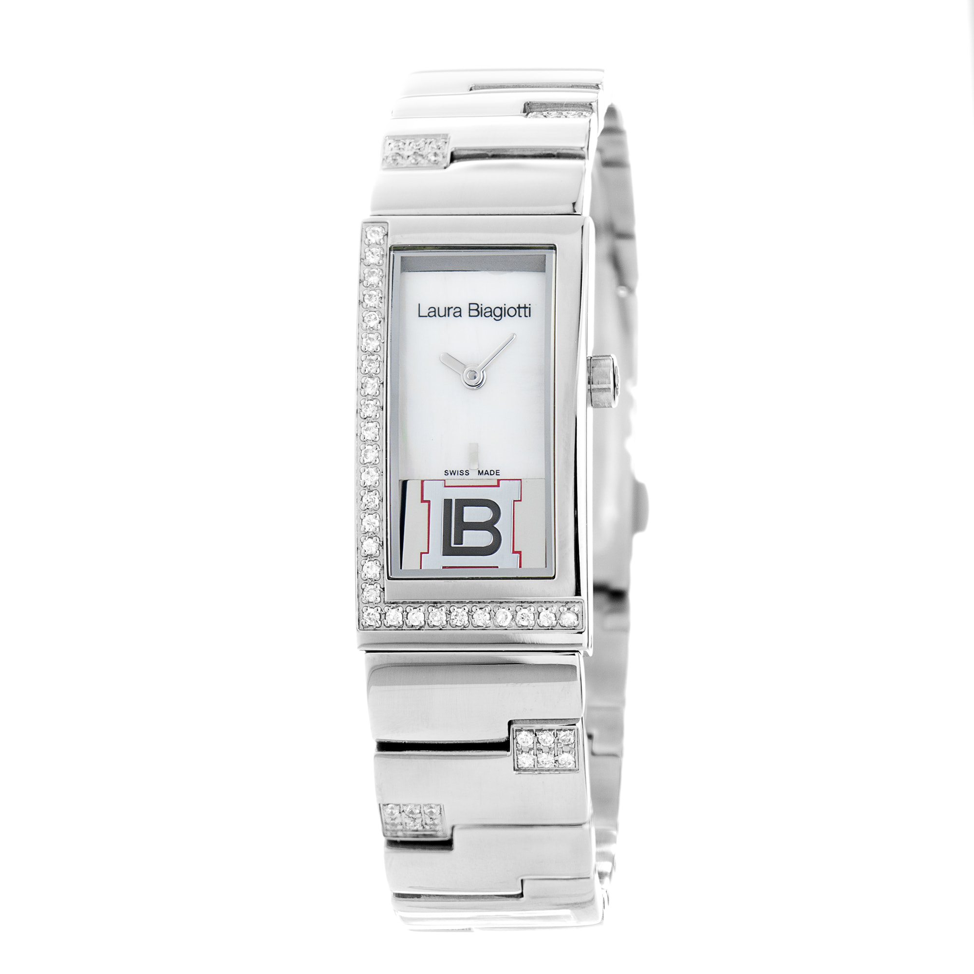 Reloj Laura Biagiotti LB0021L-BL Mujer Analogico Cuarzo con Correa de Acero