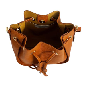 Bolso tipo cubo Cheval Firenze Matilde Camel