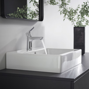 Mitigeur de lavabo 100 Focus CH3 CoolStart avec tirette et vidage